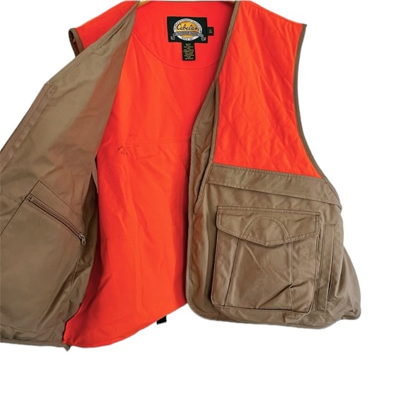 Cabela’s Vintage Full Zip Hunting & Fishing Vest w/ Game Pouch XL - Picture 3 of 15